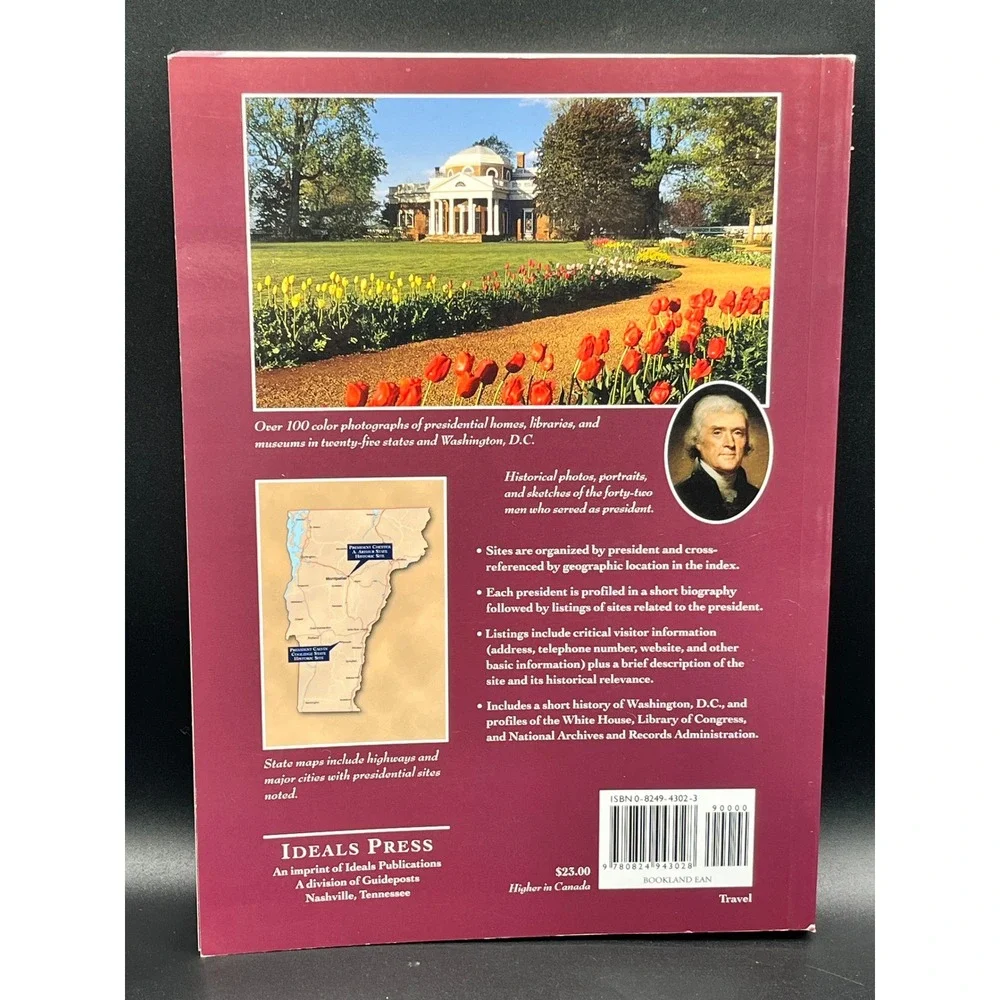 The Ideals Guide to Presidential‎ Homes and Libraries Peggy Schaefer 0824943023